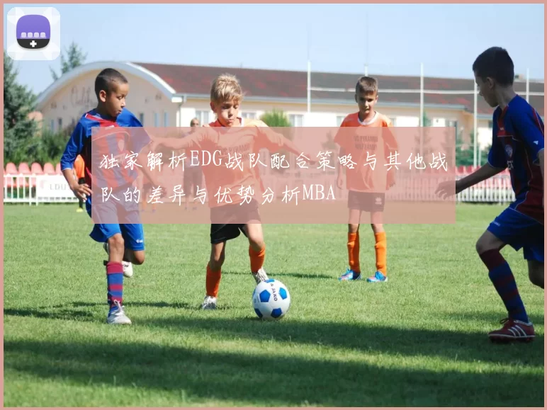 独家解析EDG战队配合策略与其他战队的差异与优势分析MBA